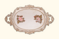 Rosette Charm – Vintage Floral Tray